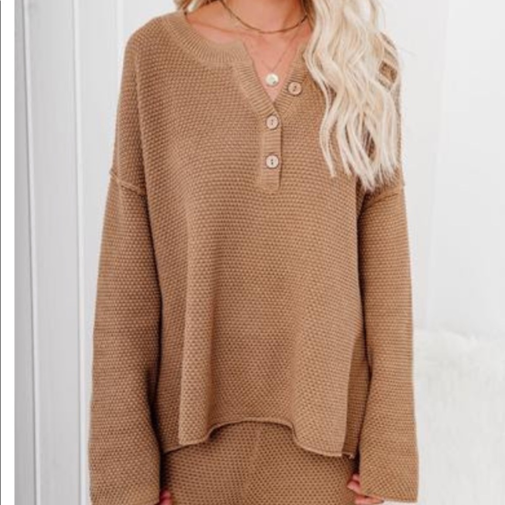 Cotton Blend Henley